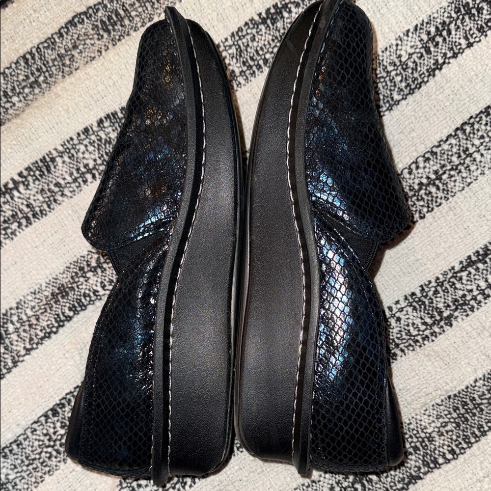 Alegria slip on leather, replaceable insole, orthopedic, healthcare, food indus - Picture 4 of 8